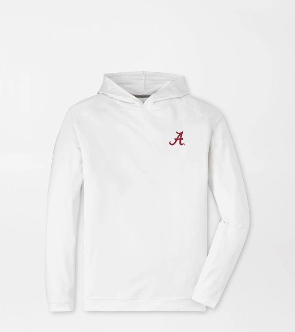 Alabama Pine Performance Hoodie in White