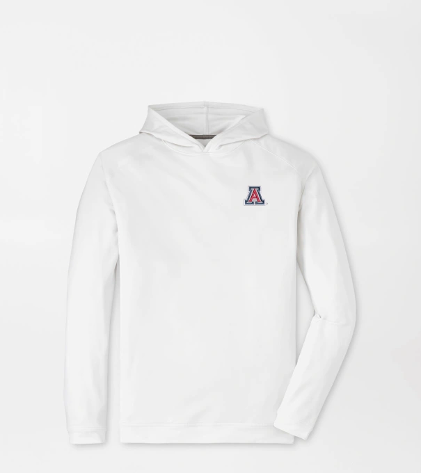 Arizona Pine Performance Hoodie in White