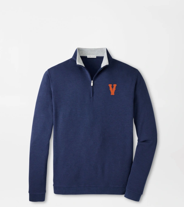 Virginia Vault Crown Comfort Pullover in Navy