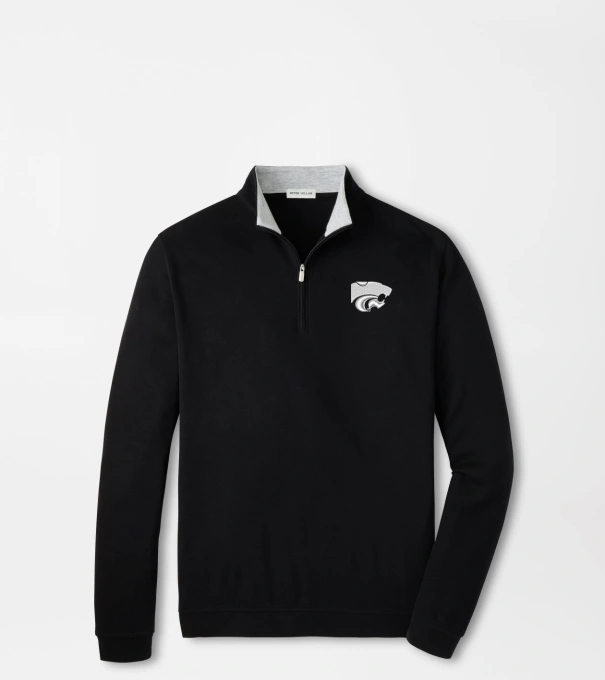 Kansas State Crown Comfort Pullover in Black