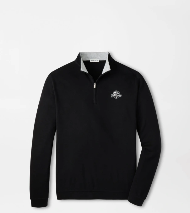 Providence Crown Comfort Quarter-Zip Pullover in Black