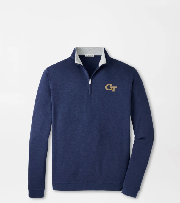 Georgia Tech Crown Comfort Pullover in Navy