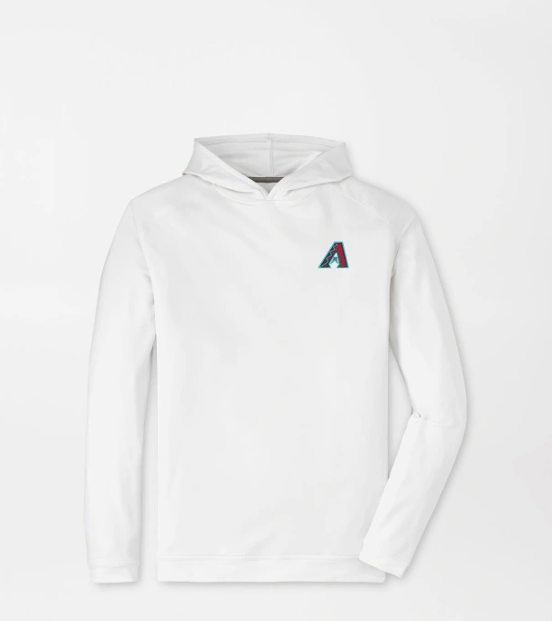 Arizona Diamondbacks Pine Performance Hoodie in White