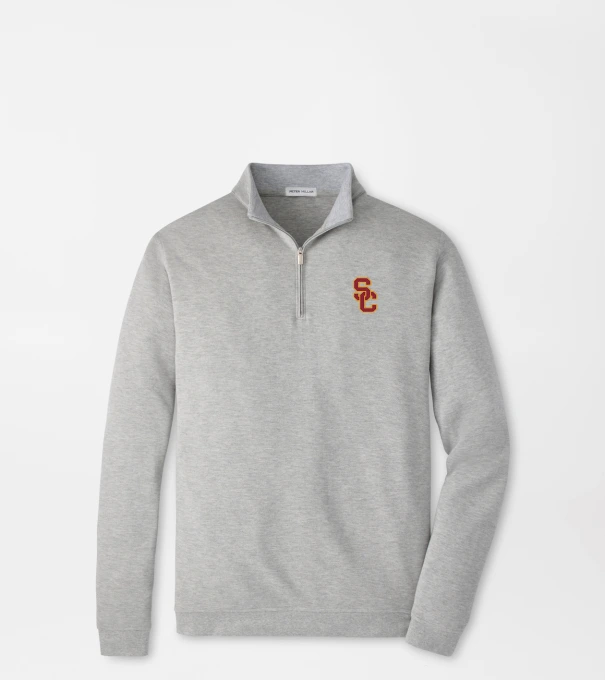 USC Crown Comfort Pullover in Light Grey