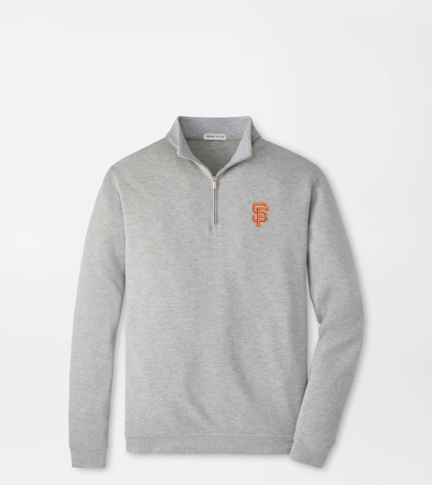 San Francisco Giants Crown Comfort Pullover in Light Grey