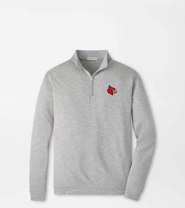 Louisville Crown Comfort Pullover in Light Grey