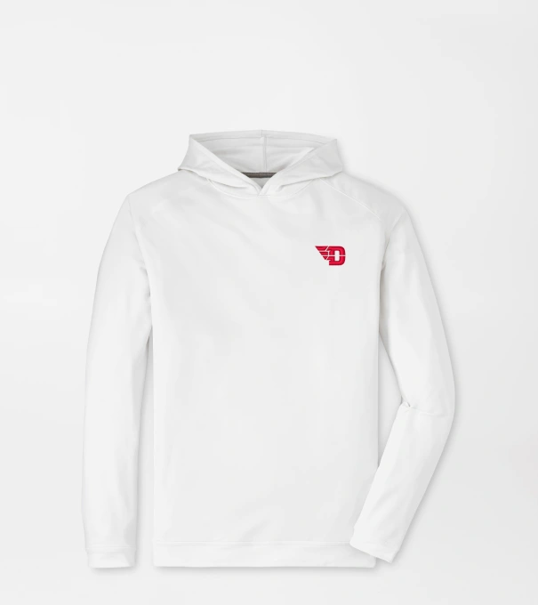 University of Dayton Pine Performance Hoodie in White