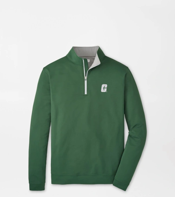 UNC Charlotte Perth Performance Quarter-Zip in Green1