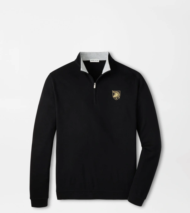 Army West Point Crown Comfort Quarter-Zip Pullover in Black