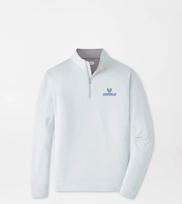 University at Buffalo Perth Performance Quarter-Zip in British Grey