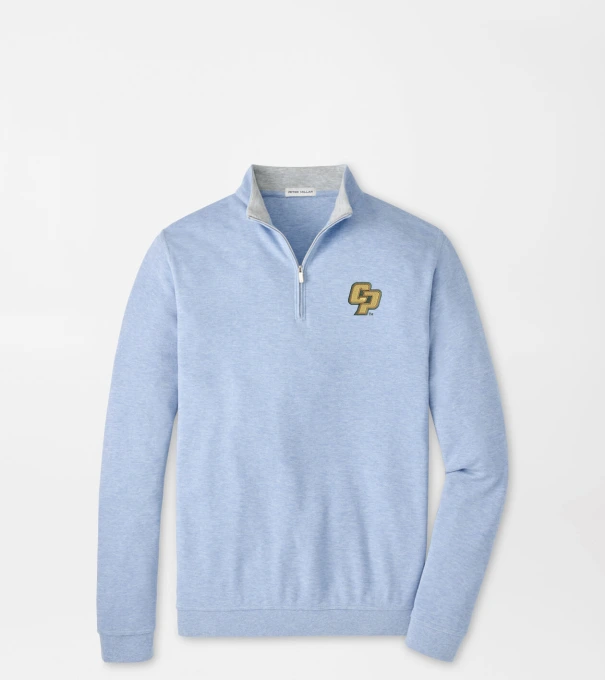 CalPoly Crown Comfort Pullover in Cottage Blue