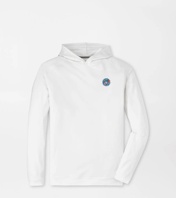 Cooperstown Toronto Blue Jays Pine Performance Hoodie in White