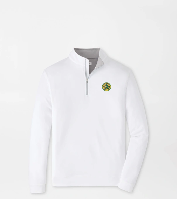 Cooperstown Athletics Perth Performance Quarter-Zip in White