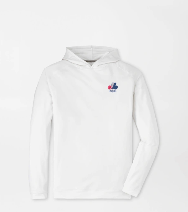 Cooperstown Montreal Expos Pine Performance Hoodie in White