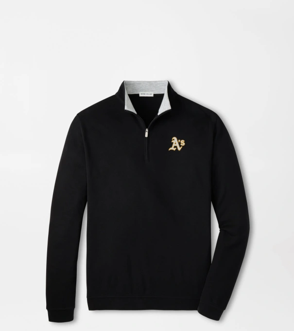 Athletics Crown Comfort Pullover in Black