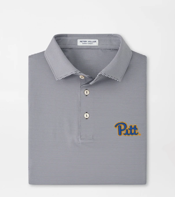 Pittsburgh Jubilee Performance Jersey Polo in Iron