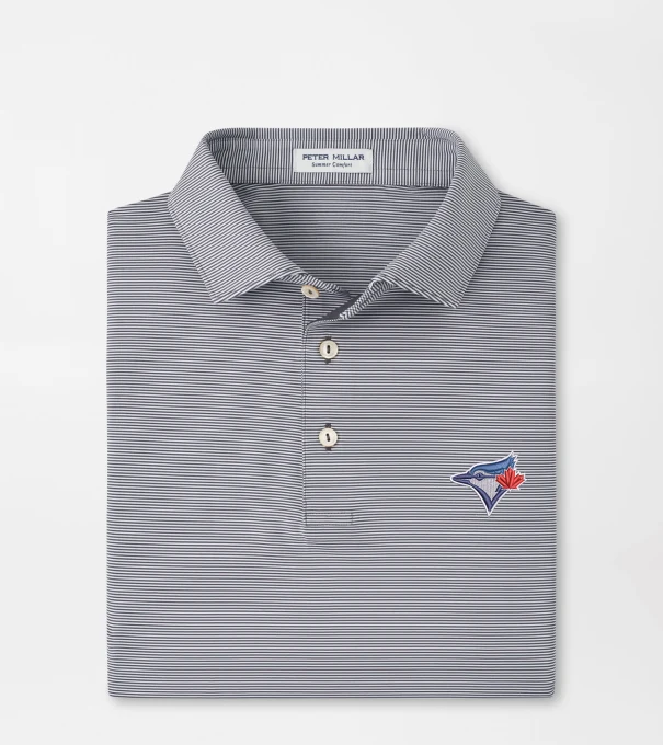 Toronto Blue Jays Jubilee Performance Jersey Polo in Iron