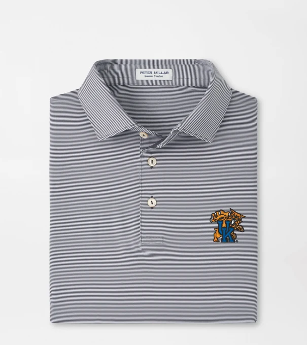 Kentucky Wildcat Jubilee Performance Jersey Polo in Iron