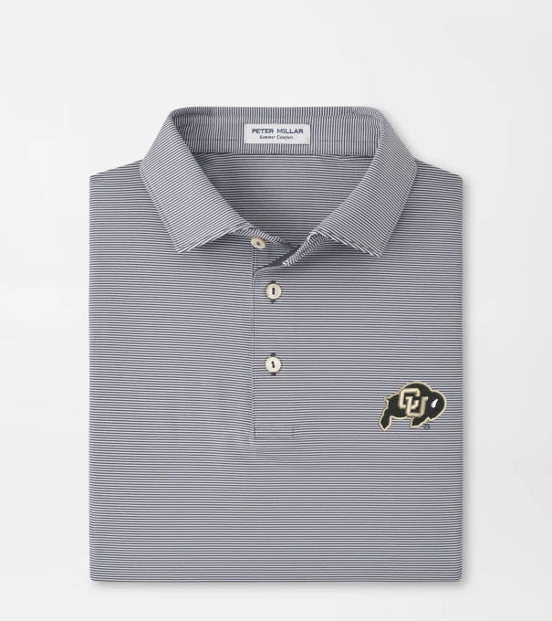 Colorado Jubilee Performance Jersey Polo in Iron