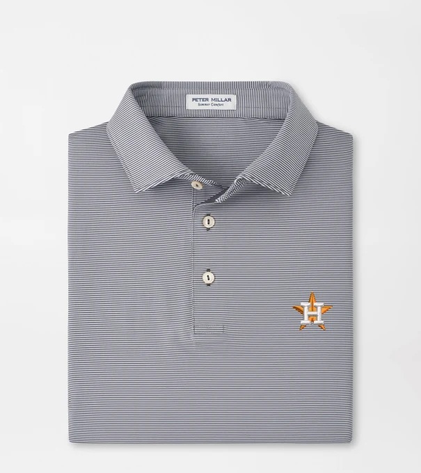 Houston Astros Jubilee Performance Jersey Polo in Iron