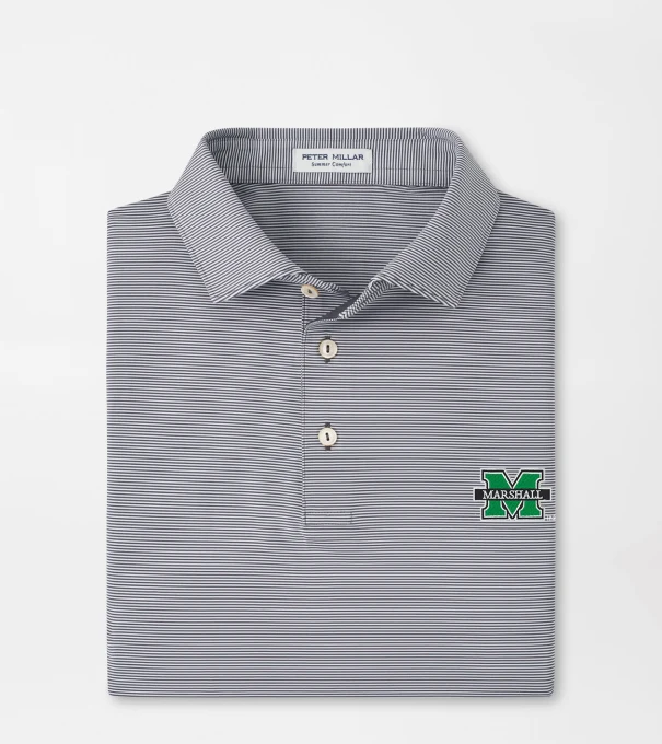 Marshall Jubilee Performance Jersey Polo in Iron