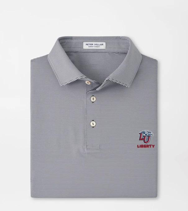 Liberty University Jubilee Performance Jersey Polo in Iron
