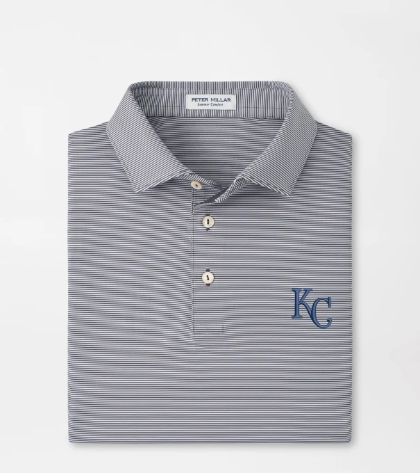 Kansas City Royals Jubilee Performance Jersey Polo in Iron