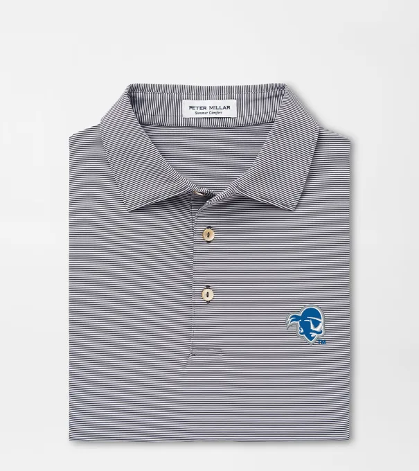 Seton Hall Jubilee Performance Jersey Polo in Iron