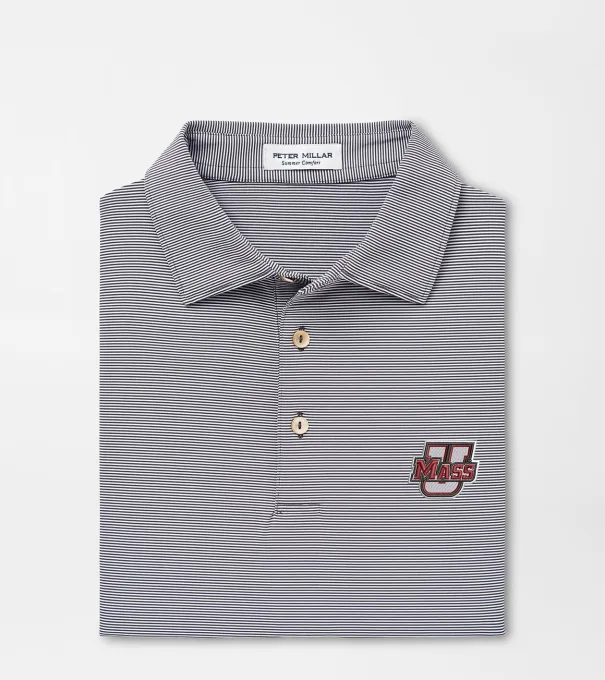 UMass Jubilee Performance Jersey Polo in Iron