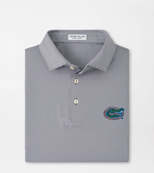 Florida Jubilee Performance Jersey Polo in Iron