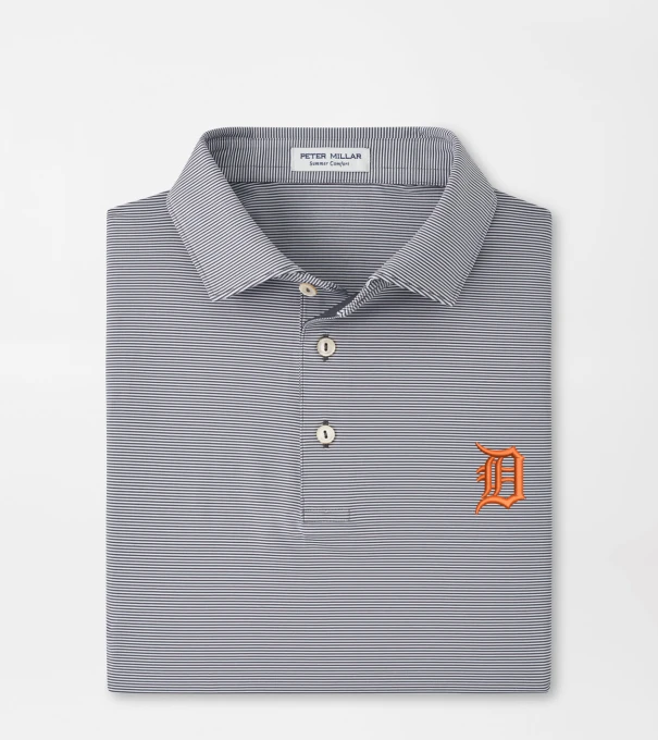 Detroit Tigers Jubilee Performance Jersey Polo in Iron