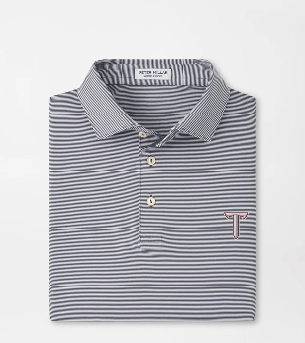 Troy Jubilee Performance Jersey Polo in Iron