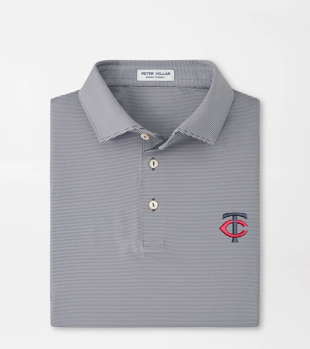Minnesota Twins Jubilee Performance Jersey Polo in Iron