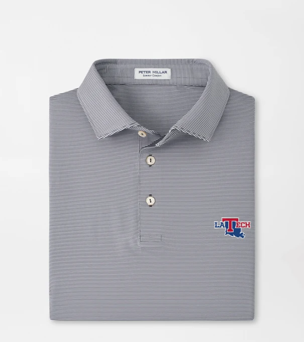 Louisiana Tech Jubilee Performance Jersey Polo in Iron