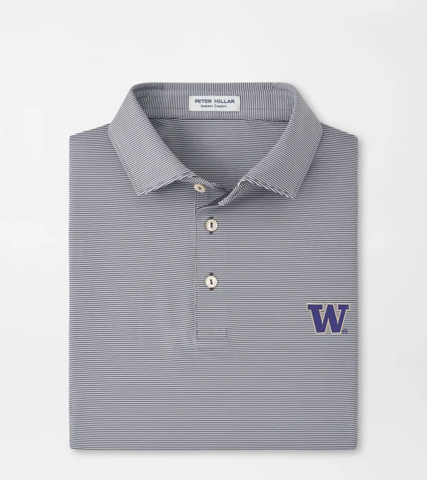 Washington Jubilee Performance Jersey Polo in Iron