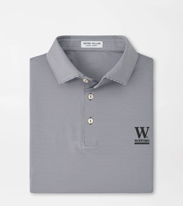 Wofford Jubilee Performance Jersey Polo in Iron