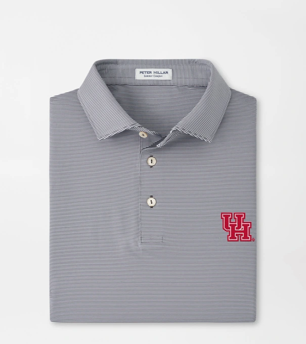 Houston Jubilee Performance Jersey Polo in Iron