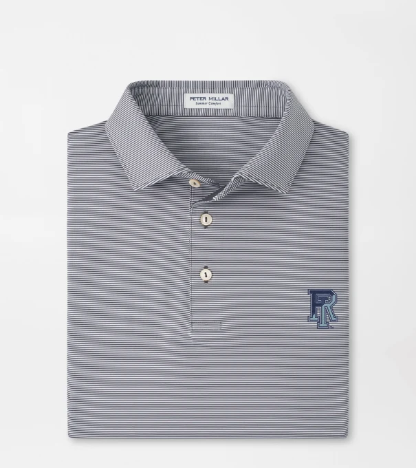 Rhode Island Jubilee Performance Jersey Polo in Iron