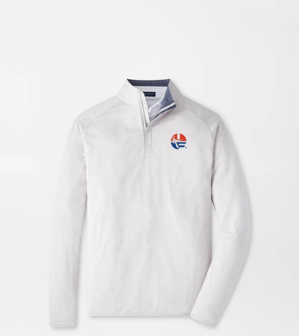 Florida Vault Stealth Performance Quarter-Zip in British Grey