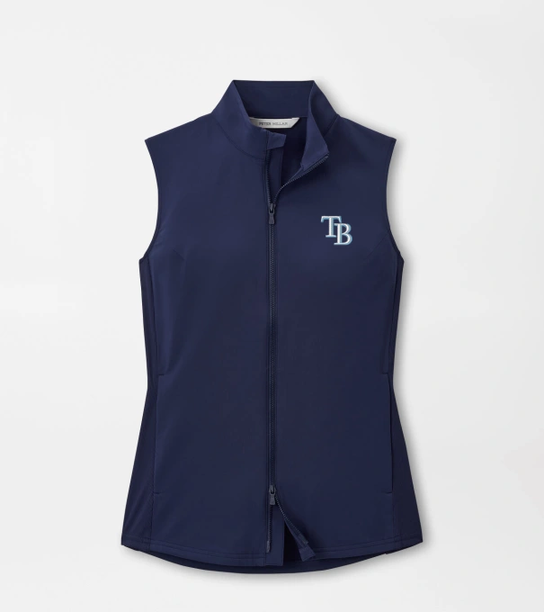 Tampa Bay Rays Women's Dunes Vest in Navy