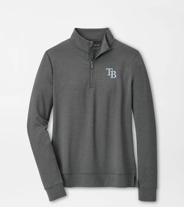 Tampa Bay Rays Women's Perth Performance Pullover in Iron