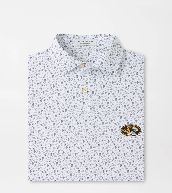 Missouri Kick Off Youth Performance Jersey Polo in Gale Grey