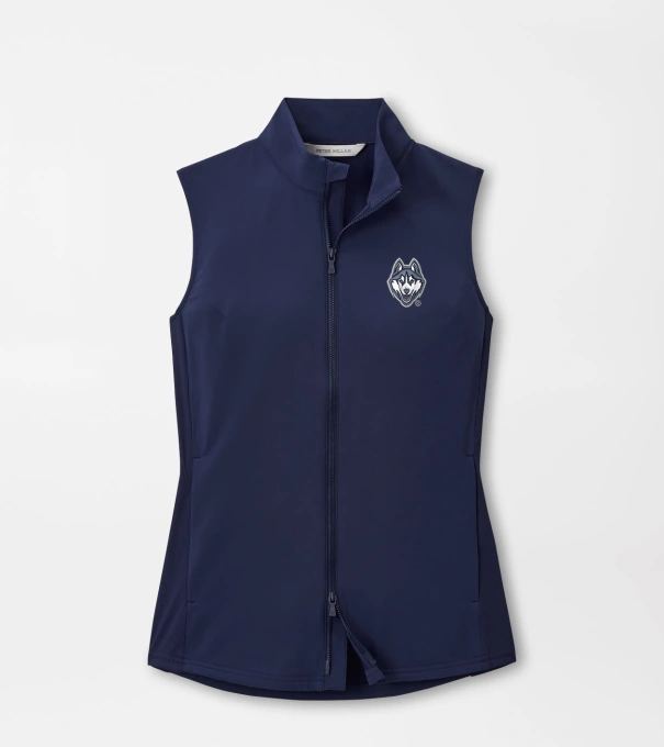 UConn Women's Dunes Vest in Navy