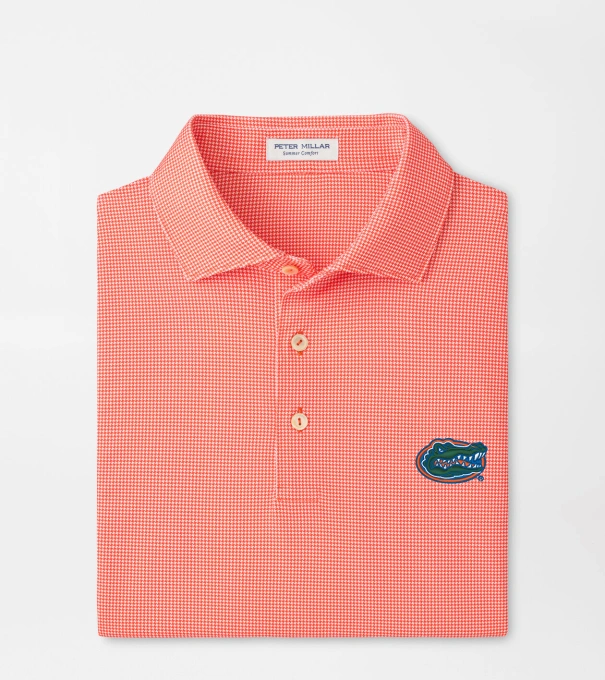 Florida Border Performance Jersey Polo in Orange6