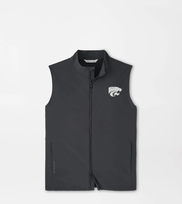 Kansas State Dunes Vest in Black