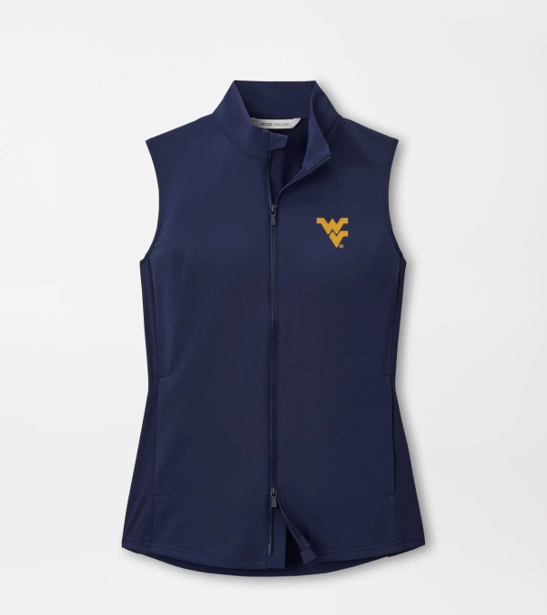 West Virginia Women's Dunes Vest in Navy