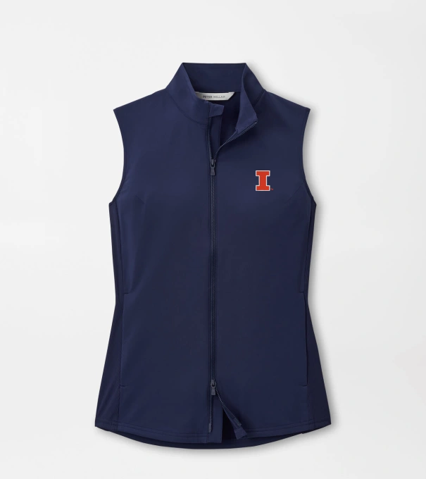 Illinois Women's Dunes Vest in Navy