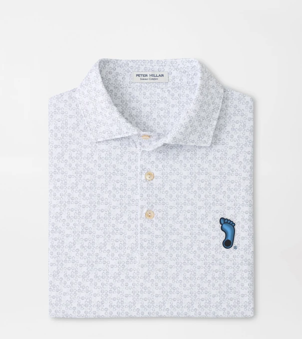 UNC Tar Heels Bases Loaded Performance Jersey Polo in White
