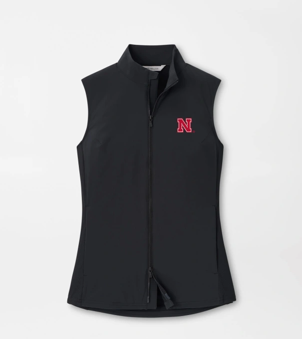 Nebraska Women's Dunes Vest in Black