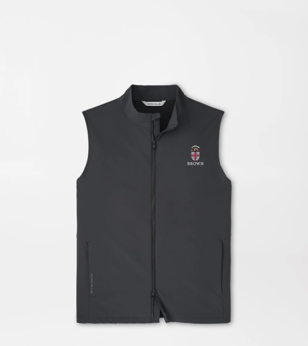 Brown University Dunes Vest in Black